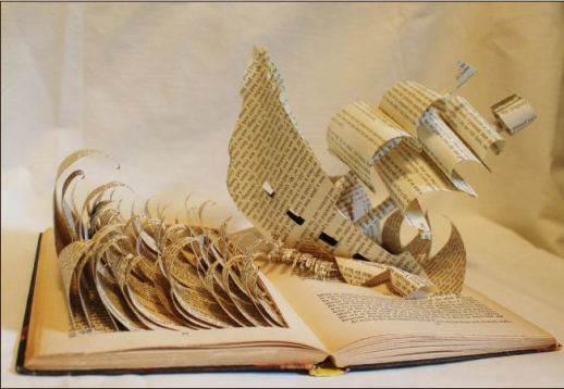 Book-sculpture